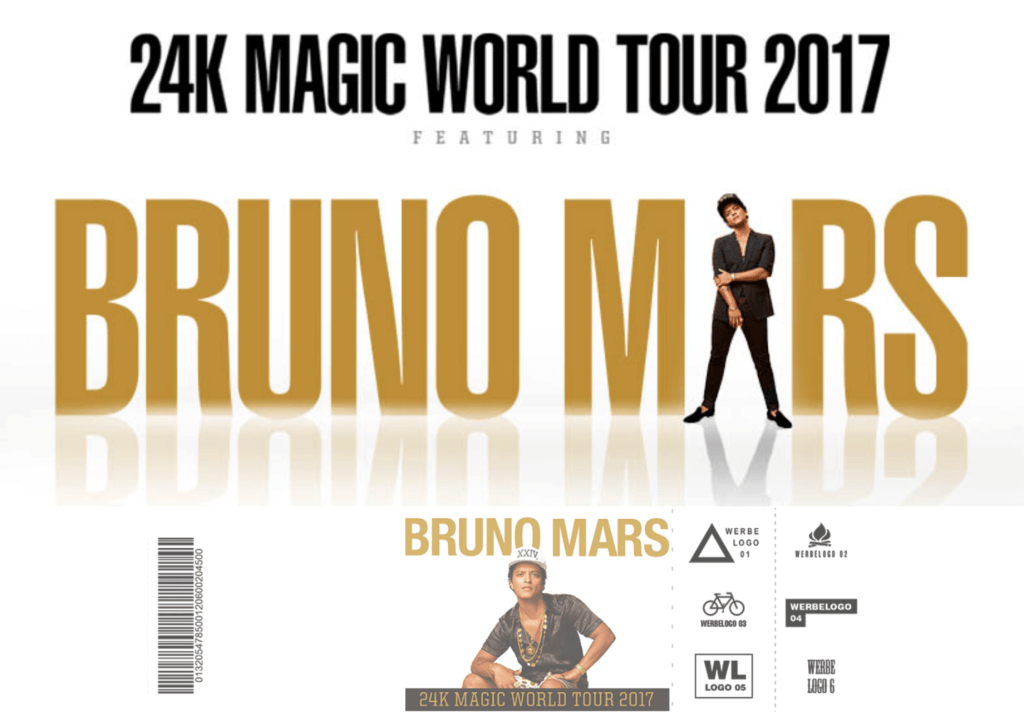 Bruno Mars in Berlin&nbsp;2017
