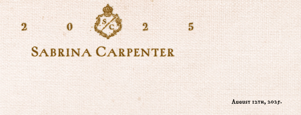 Sabrina Carpenter Website