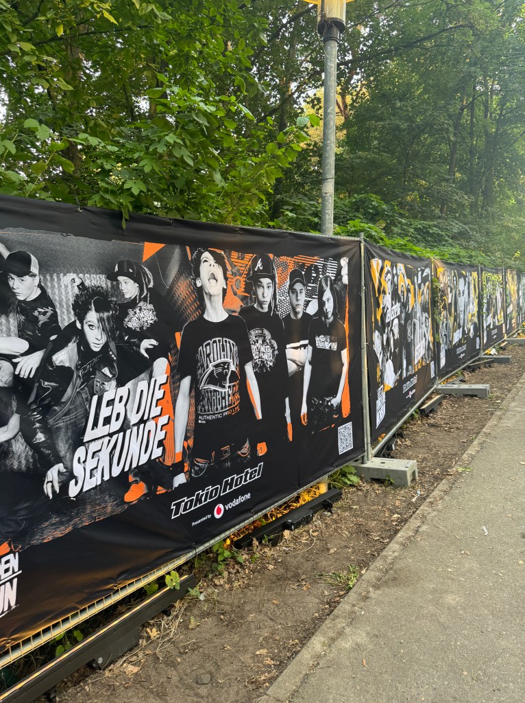 Der Weg zur Wuhlheide zum Tokio Hotel Konzert